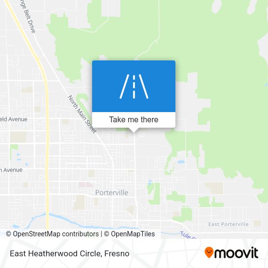 East Heatherwood Circle map