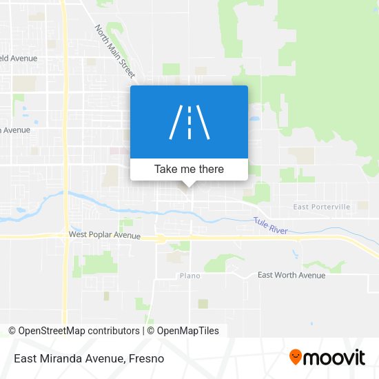East Miranda Avenue map