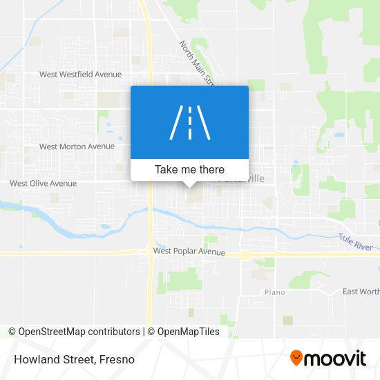Mapa de Howland Street