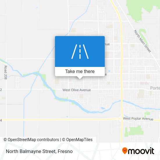 North Balmayne Street map