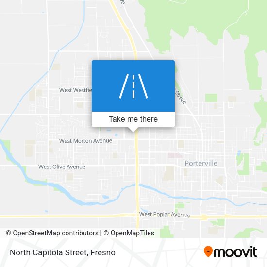 North Capitola Street map