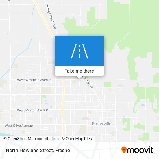 North Howland Street map