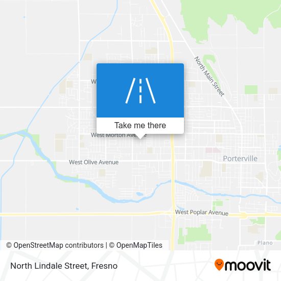 Mapa de North Lindale Street