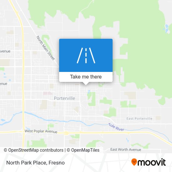 Mapa de North Park Place