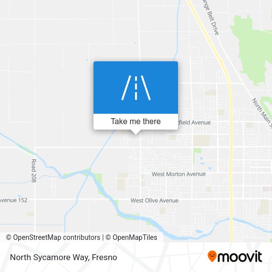 North Sycamore Way map