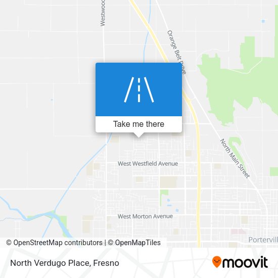 Mapa de North Verdugo Place