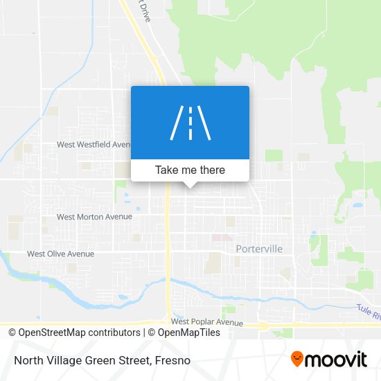 North Village Green Street map