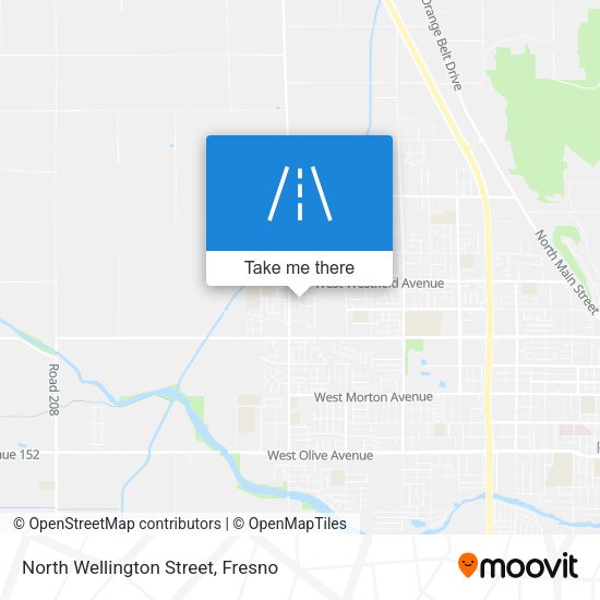 Mapa de North Wellington Street