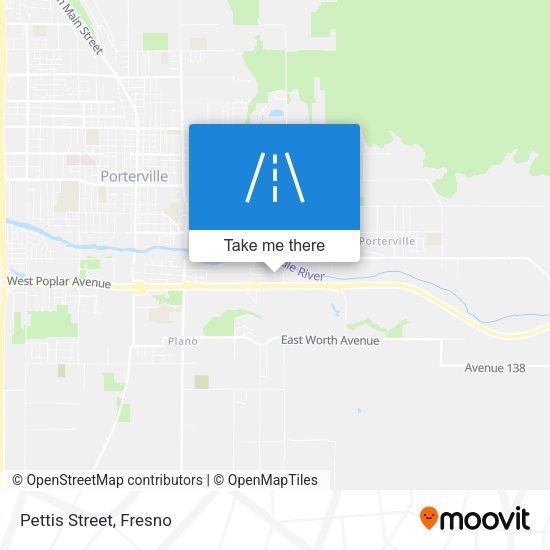 Mapa de Pettis Street