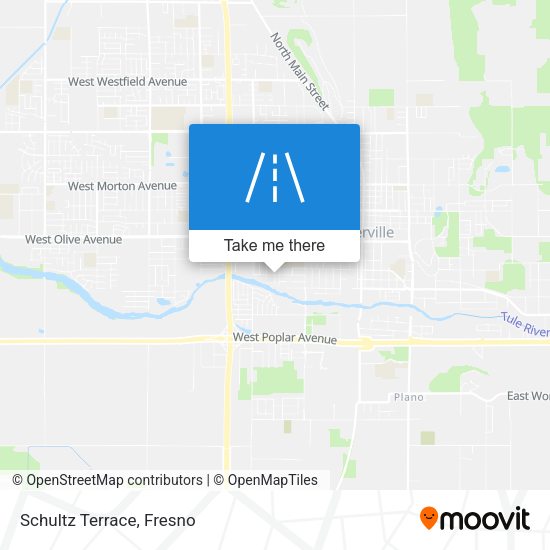 Schultz Terrace map