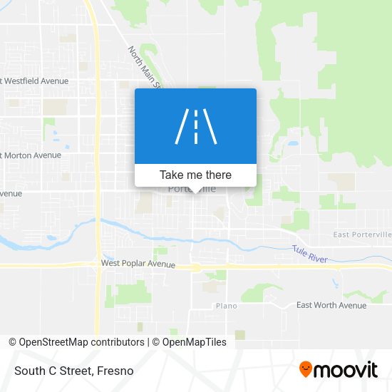 Mapa de South C Street