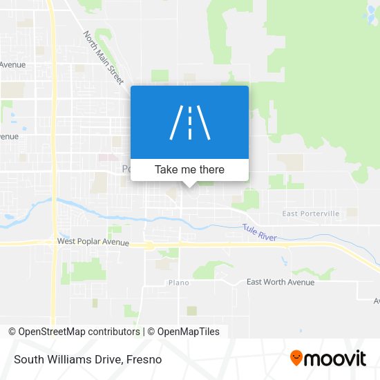 Mapa de South Williams Drive