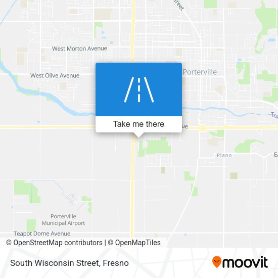 Mapa de South Wisconsin Street