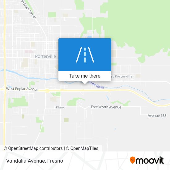 Mapa de Vandalia Avenue