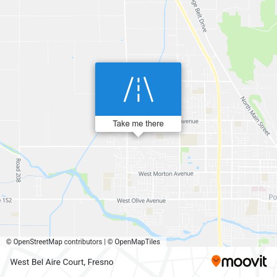 Mapa de West Bel Aire Court