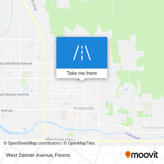 Mapa de West Danner Avenue