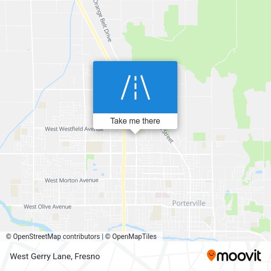 Mapa de West Gerry Lane