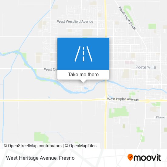 West Heritage Avenue map