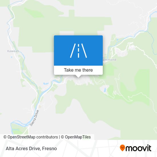 Alta Acres Drive map