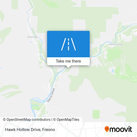 Mapa de Hawk Hollow Drive