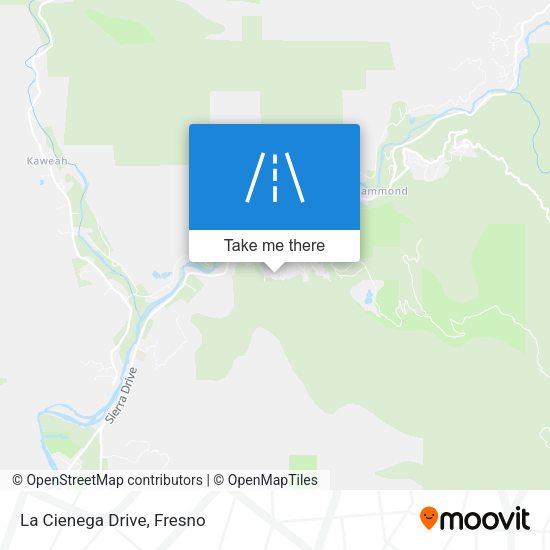 Mapa de La Cienega Drive