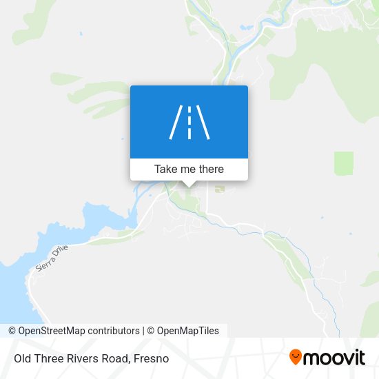 Mapa de Old Three Rivers Road