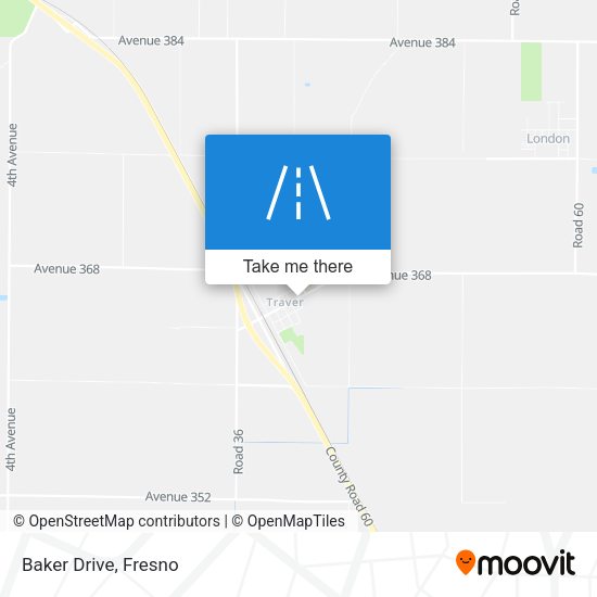 Baker Drive map