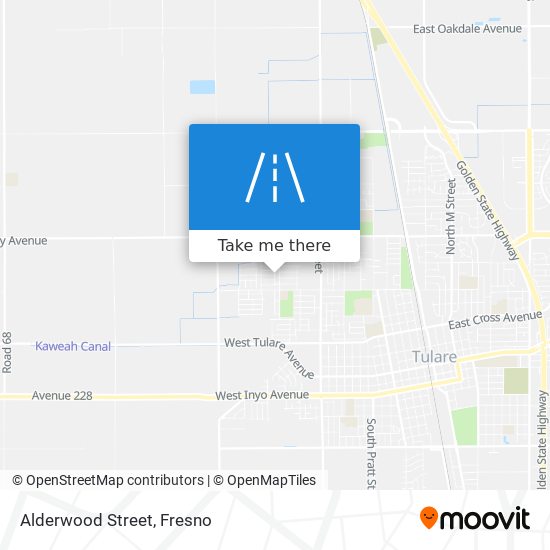 Alderwood Street map