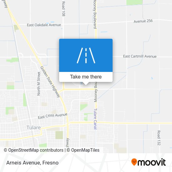 Mapa de Arneis Avenue