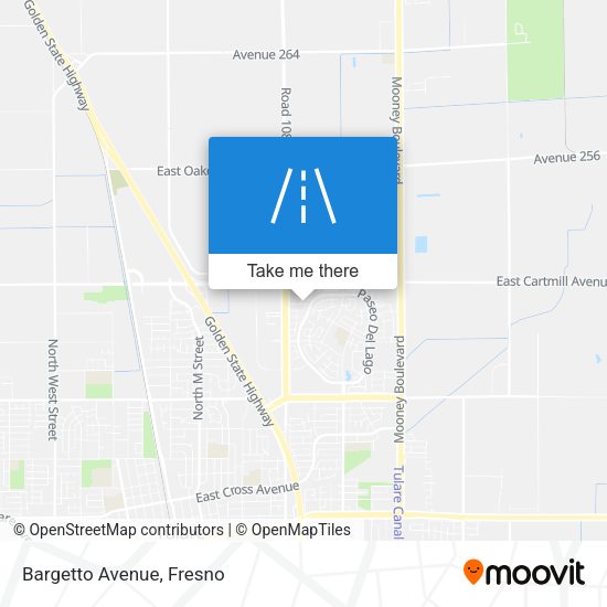 Mapa de Bargetto Avenue