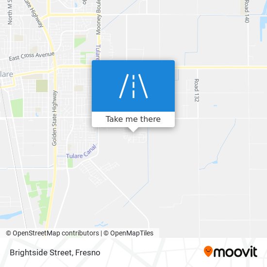 Brightside Street map
