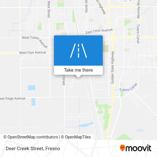 Mapa de Deer Creek Street