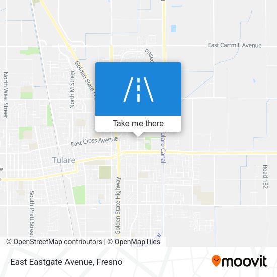 East Eastgate Avenue map
