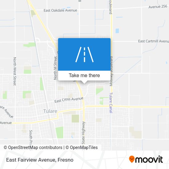 Mapa de East Fairview Avenue