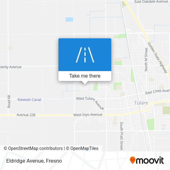Eldridge Avenue map