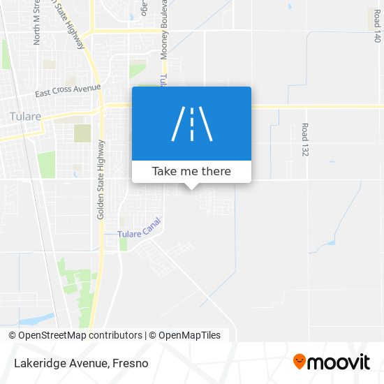 Lakeridge Avenue map