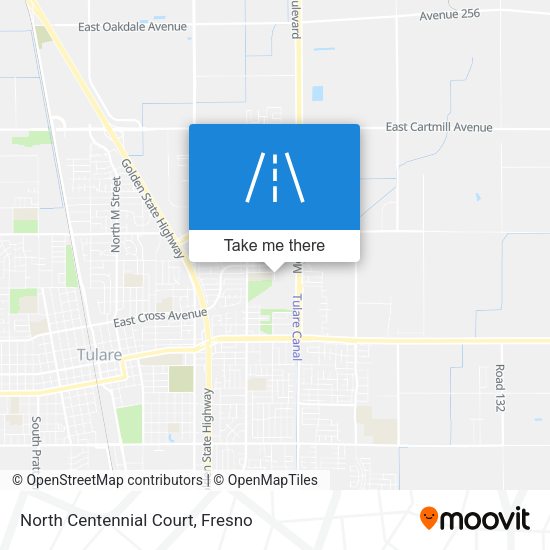 North Centennial Court map