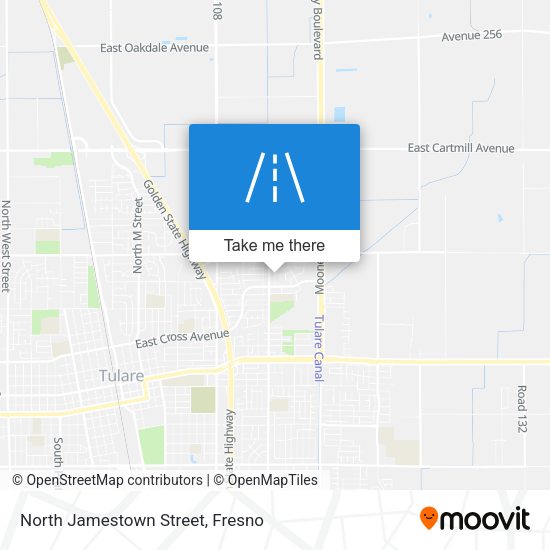 North Jamestown Street map