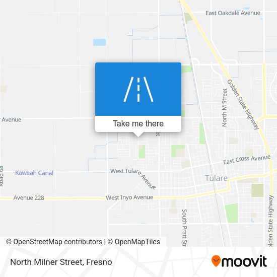 North Milner Street map