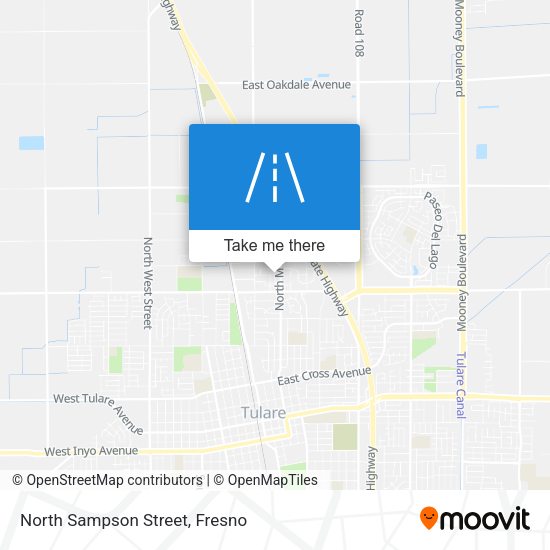 North Sampson Street map