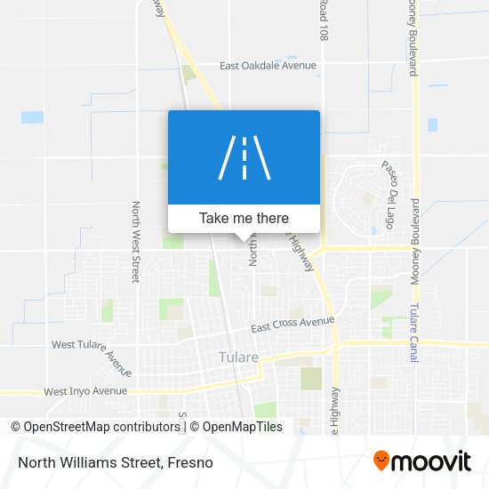 Mapa de North Williams Street