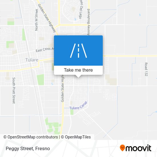 Mapa de Peggy Street