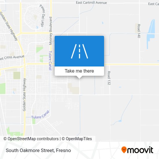 Mapa de South Oakmore Street