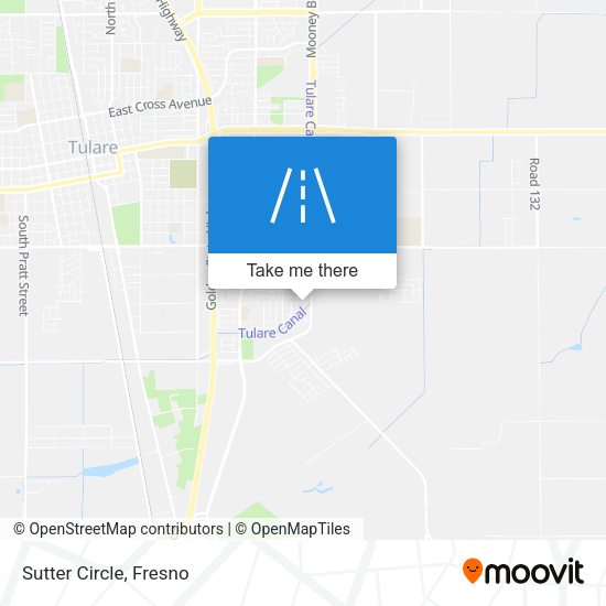 Mapa de Sutter Circle