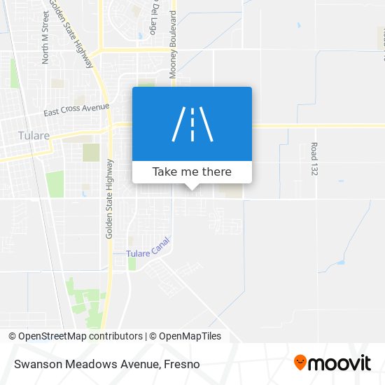 Mapa de Swanson Meadows Avenue