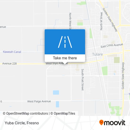 Mapa de Yuba Circle