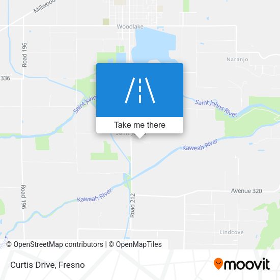 Mapa de Curtis Drive