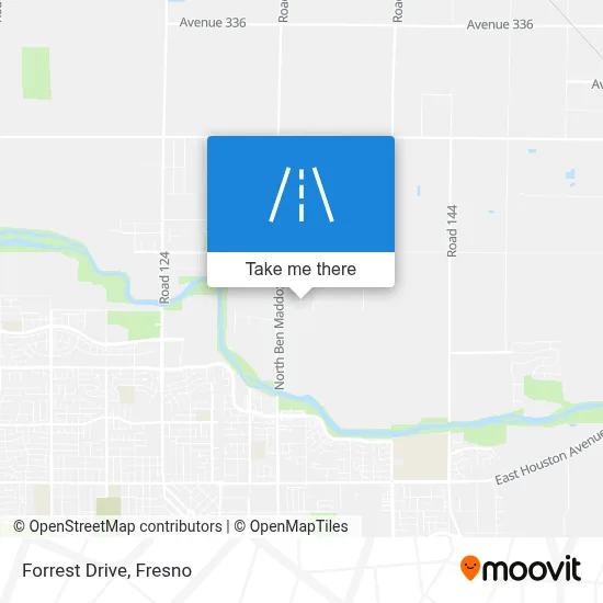 Forrest Drive map