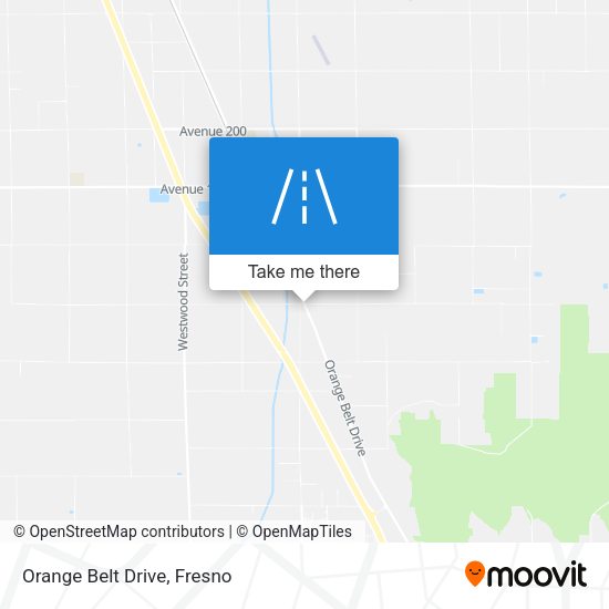 Mapa de Orange Belt Drive