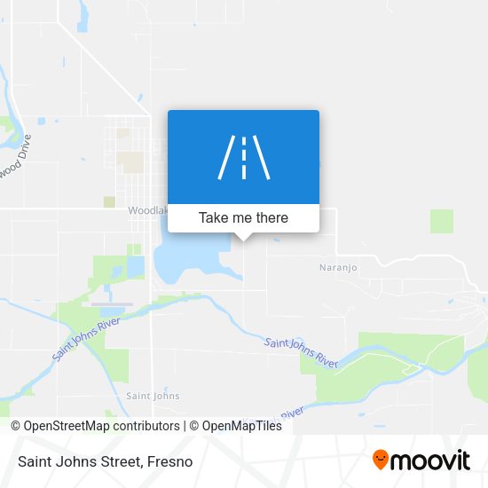 Mapa de Saint Johns Street